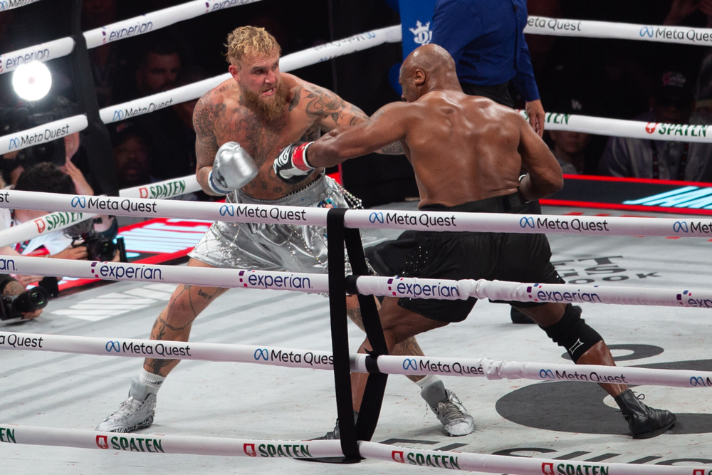 Netflix registra recorde de audiência com luta entre Mike Tyson e Jake Paul Netflix registra recorde de audiência com luta entre Mike Tyson e Jake Paul