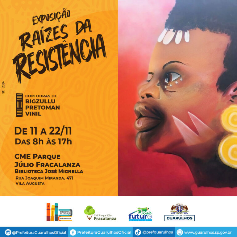 Parque Fracalanza recebe exposição Raízes da Resistência até o próximo dia 22