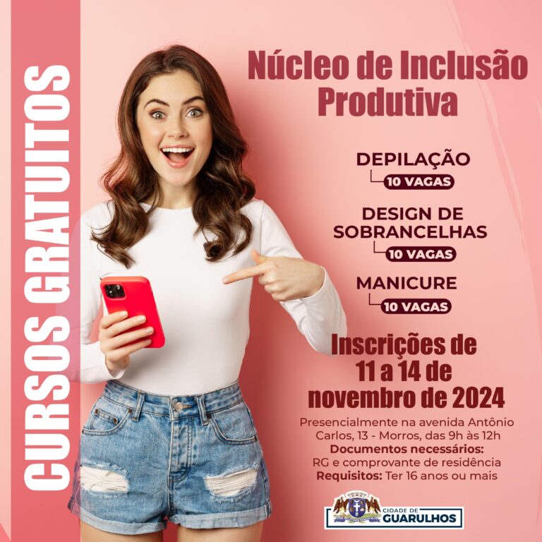Prefeitura abre inscrição para cursos gratuitos na área da beleza