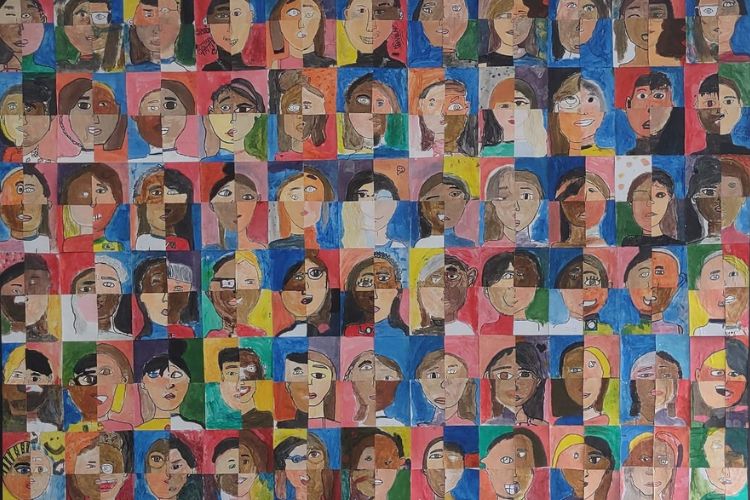 Trabalho artístico de estudantes de Guarulhos aborda a diversidade cultural dos brasileiros