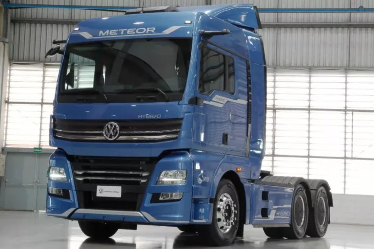 VWCO apresenta protótipo de caminhão híbrido na Fenatran