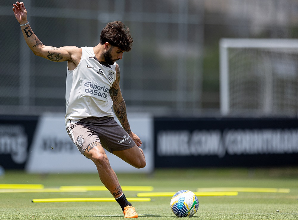 Yuri Alberto treina e deve ser reforço do Corinthians contra o Criciúma Yuri Alberto treina e deve ser reforço do Corinthians contra o Criciúma
