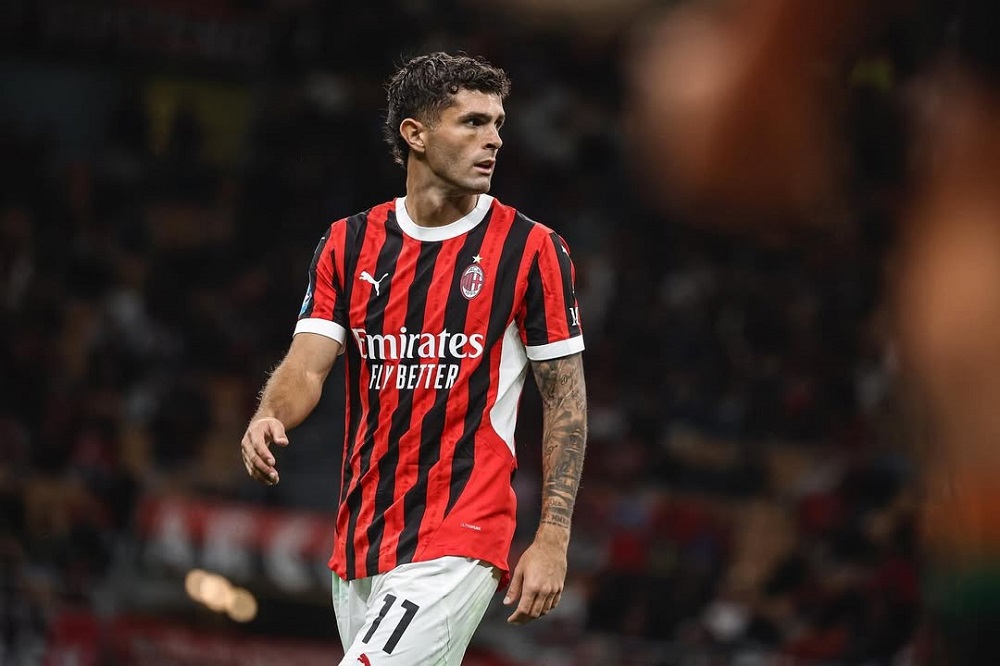 Christian Pulisic sofre lesão na panturrilha e desfalca Milan em dezembro Christian Pulisic sofre lesão na panturrilha e desfalca Milan em dezembro