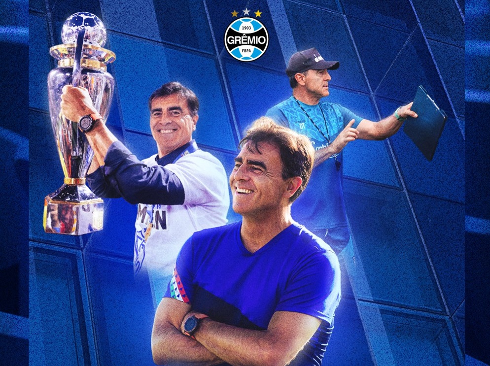 Grêmio oficializa a contratação do técnico Gustavo Quinteros; veja detalhes Grêmio oficializa a contratação do técnico Gustavo Quinteros; veja detalhes