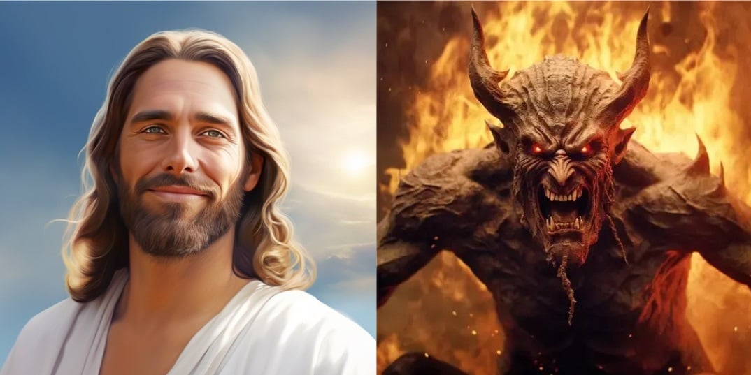 “Jesus” X “Satan” – Revista Oeste “Jesus” X “Satan” – Revista Oeste