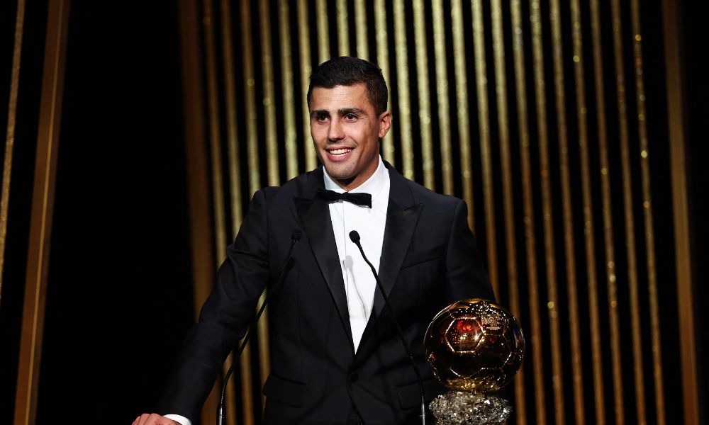 Rodri é eleito o melhor jogador do mundo pelo The Guardian Rodri é eleito o melhor jogador do mundo pelo The Guardian