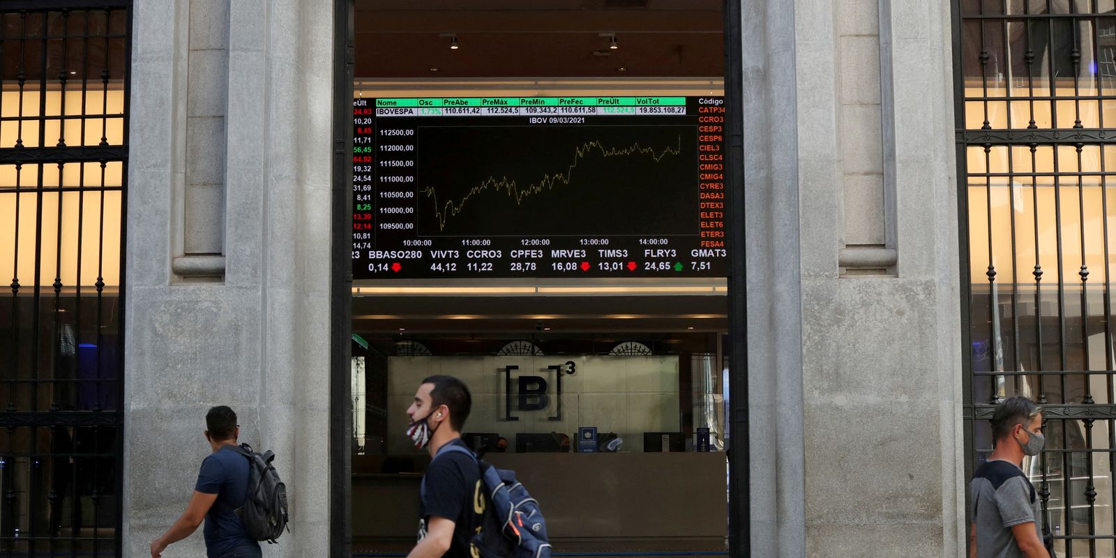 Bolsa sobe 2,64% e atinge maior nível desde dezembro Bolsa sobe 2,64% e atinge maior nível desde dezembro
