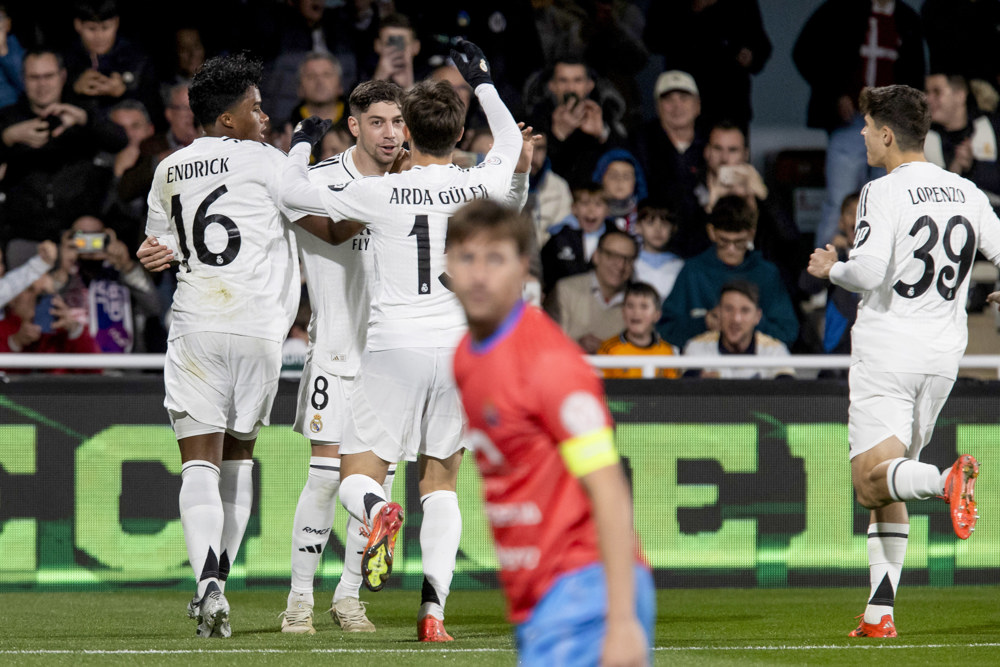 Com Endrick titular, Real Madrid goleia na Copa do Rei e avança para as oitavas de final Com Endrick titular, Real Madrid goleia na Copa do Rei e avança para as oitavas de final