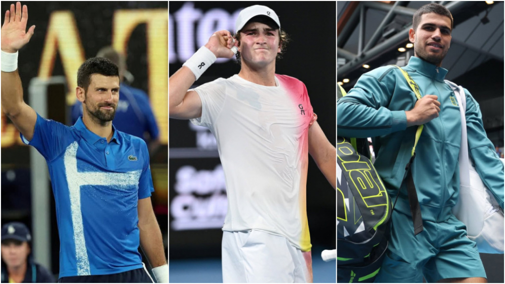 Djokovic e Alcaraz elogiam João Fonseca: ‘Futuro dele é brilhante’ Djokovic e Alcaraz elogiam João Fonseca: ‘Futuro dele é brilhante’