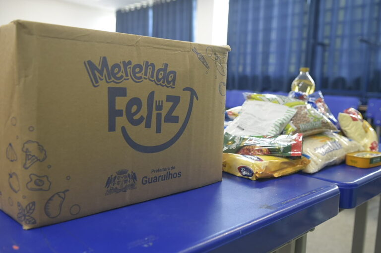 Programa Merenda Feliz divulga o cronograma de entrega de kits de alimentos