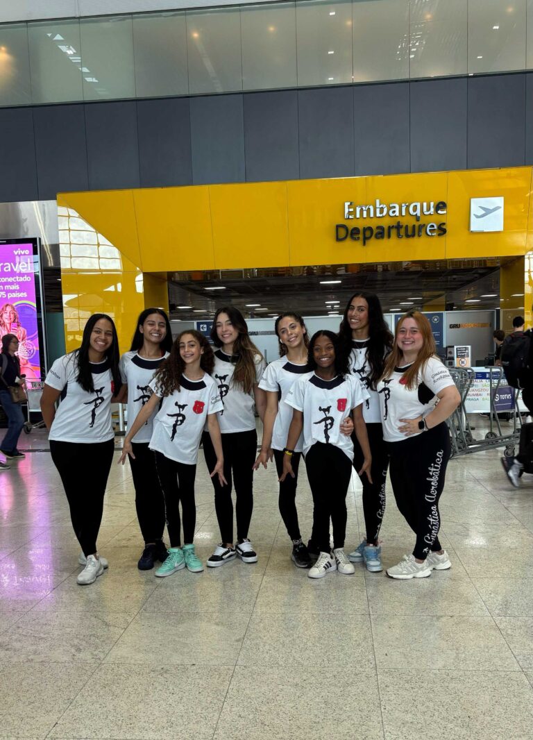 Ginástica acrobática de Guarulhos representa o Brasil em torneio internacional