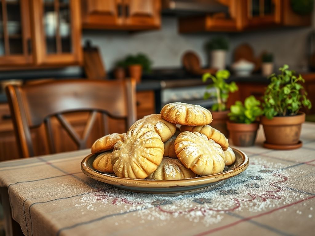 Receita de Biscoitos Amanteigados da Alegria Receita de Biscoitos Amanteigados da Alegria