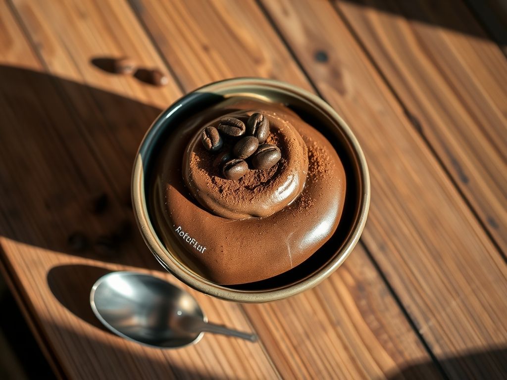 Receita de Musse de Chocolate Vegano com Toque de Café