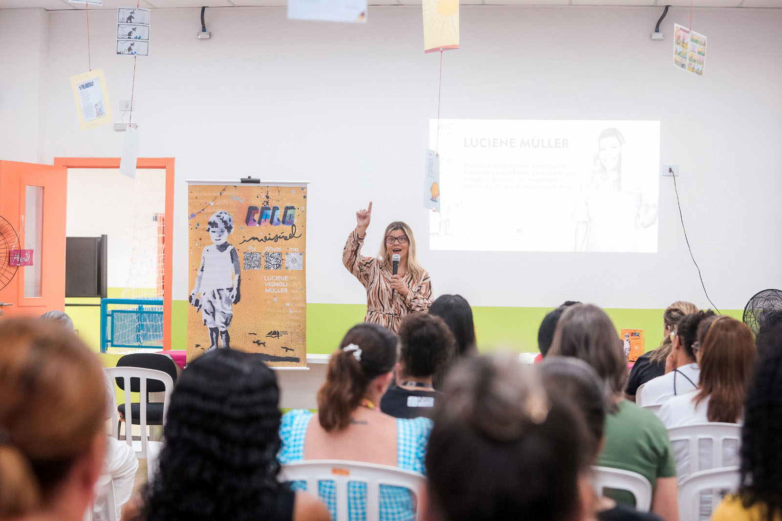 Palestra no CEU Ponte Alta inspira professores da rede municipal Palestra no CEU Ponte Alta inspira professores da rede municipal
