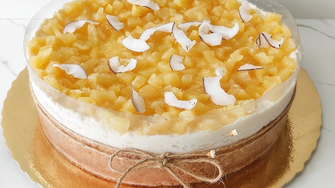 Receita de Torta de Abacaxi Low Carb Deliciosa Receita de Torta de Abacaxi Low Carb Deliciosa