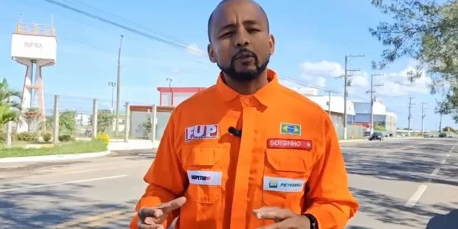 Trabalhador segue em estado grave após de incêndio em plataforma Trabalhador segue em estado grave após de incêndio em plataforma
