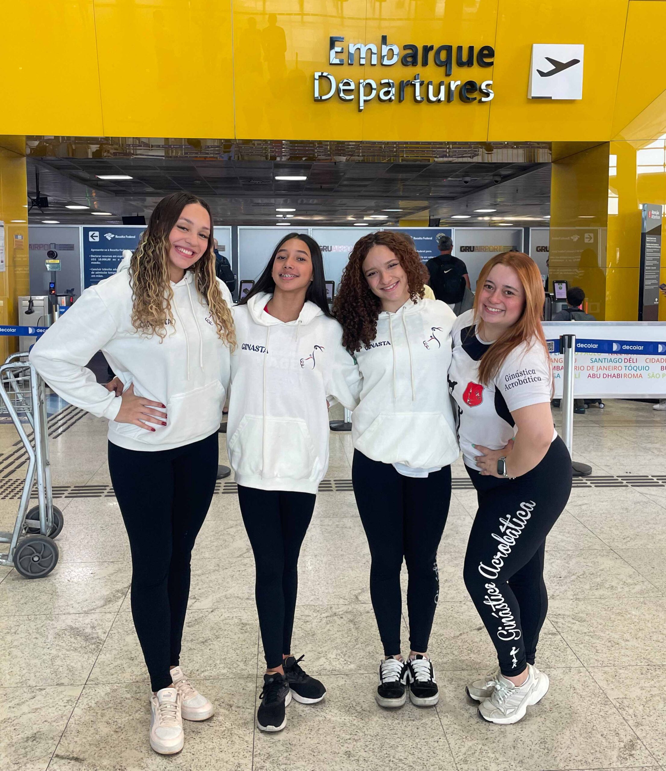 Ginástica Acrobática de Guarulhos viaja para competir na Suíça Ginástica Acrobática de Guarulhos viaja para competir na Suíça