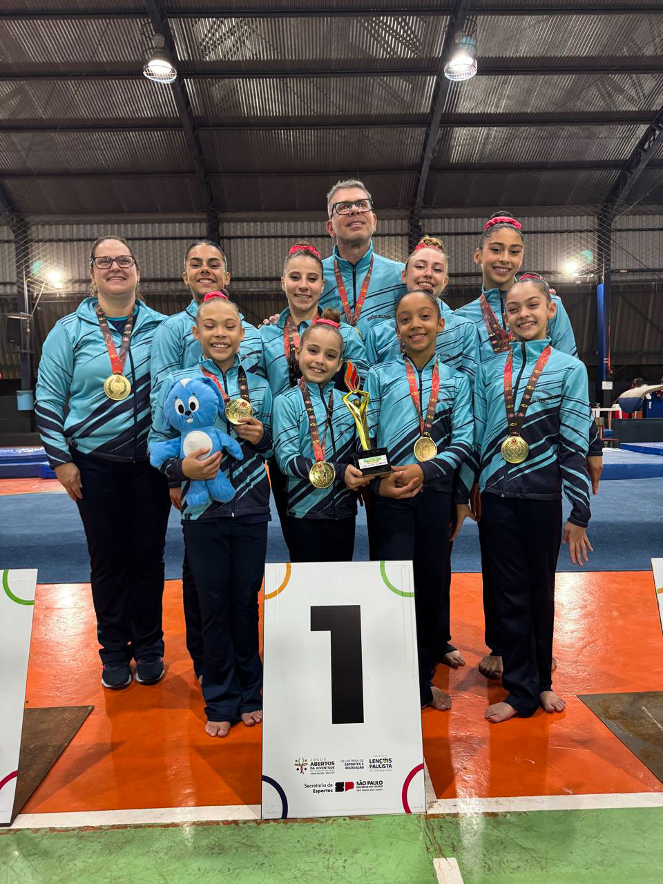Ginástica de Guarulhos dá espetáculo e conquista o título geral nos Jogos da Juventude Ginástica de Guarulhos dá espetáculo e conquista o título geral nos Jogos da Juventude