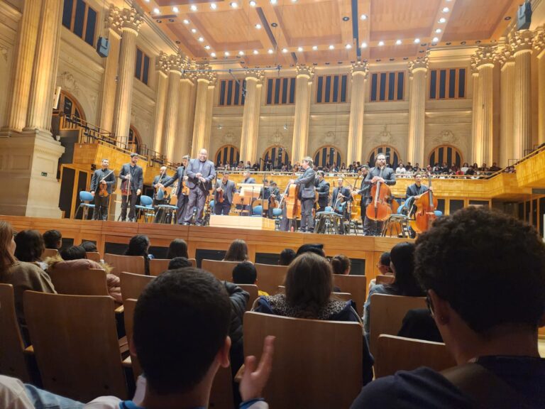 Alunos da EPG Inêz Rizzatto Rodrigues participam do projeto musical Doce Sopro